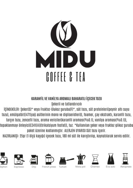 Chai Tea Latte 1000 gr. modelleri