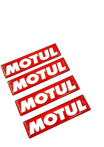 Motul 4'lu Damla Sticker - Motul Damla Sticker 4 Adet