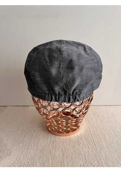 Ingiliz Stili Sekiz Parça Arkası Lastikli Yazlık Füme Şapka indirimleri