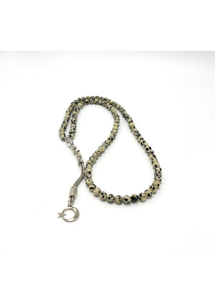 Sertifikalı Dalmaçyalı Jasper 6mm 99LUK Doğal Taş Tesbih fiyatları