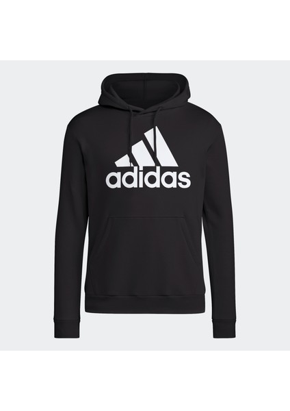 Big Logo Fleece Hoodie Erkek Kapüşonlu Sweatshirt IB4024