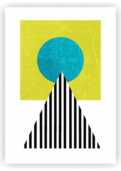 Piramit Iıı Ahşap Poster 20X29 cm