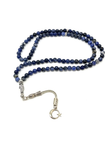 Sertifikalı Sodalit 6mm 99LUK Doğal Taş Tesbih fırsatları