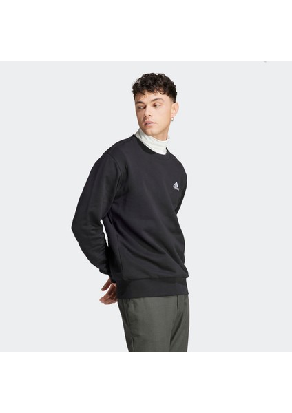 Small Logo French Terry Erkek Sweatshirt IC9329 fırsatları