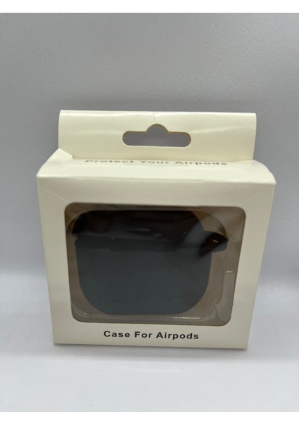 Apple Air Pods 3. Nesil Uyumlu Siyah Silikon Kılıf