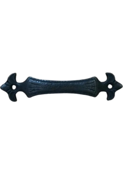Oksit Siyah 12 cm Pirinç Döküm Mobilya Kulpu/çekme Kol