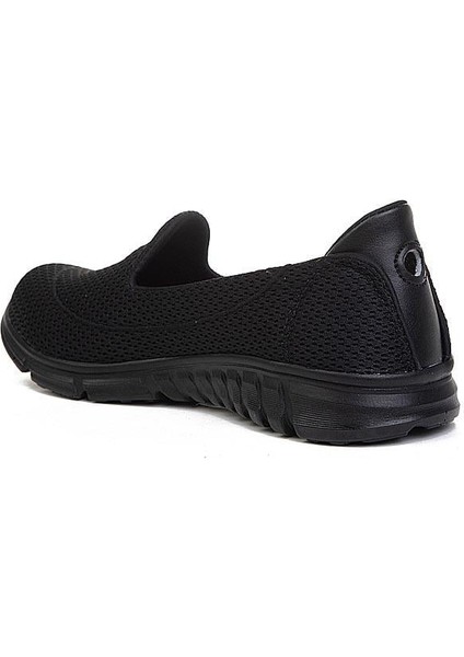 Perormance 03 Kadın Günlük Keten Comfort Ayakkabı Siyah modelleri