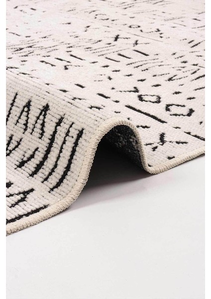 Iskandinav Dokuma Şönil Kaymaz Taban Pamuk Yıkanabilir Beyaz Salon Halısı Yolluk Mutfak Halısı Kilim modelleri