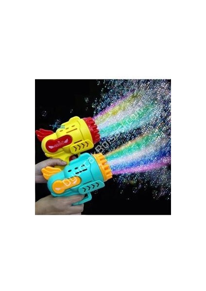 Duck Çok Delikli Pilli Köpük Atan Tabanca Oyuncağı 23 Delikli Bubble Gun fiyatları