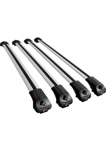 Renault Express 2021 ve Sonrası ile Uyumlu Ace-1 Ara Atkı Tavan Barı Gri 4 Adet