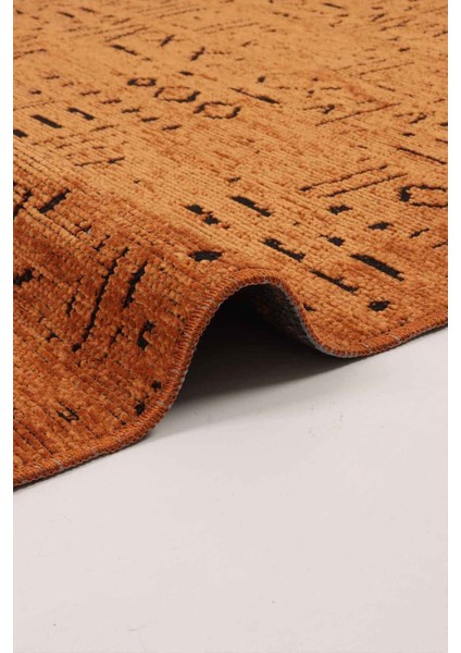 Iskandinav Dokuma Şönil Kaymaz Taban Pamuk Yıkanabilir Kiremit Salon Halısı Yolluk Mutfak Halısı Kilim