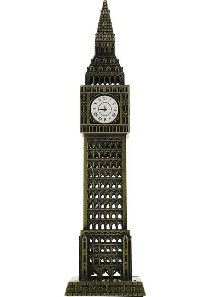 Metal Ingiltere London Big Ben Saat Kulesi