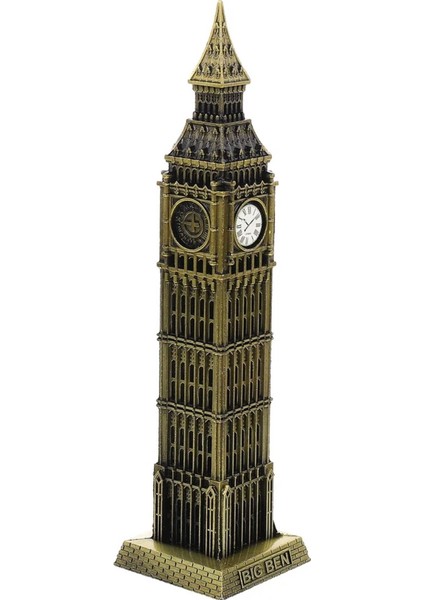 Metal Ingiltere London Big Ben Saat Kulesi