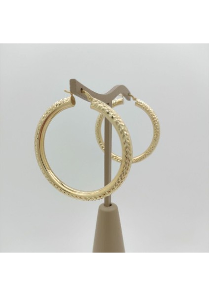 Dokulu Halka Küpe – KP00754 fırsatları