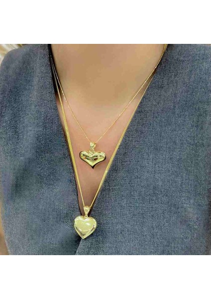 Üç Boyutlu Kalp Kolye Ucu – KLU0467