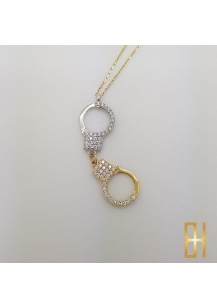 Taşlı Kelepçe Kolye Altın fiyatları