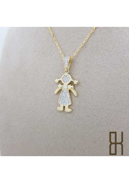 Taşlı Kız Çocuk Kolye Ucu modelleri