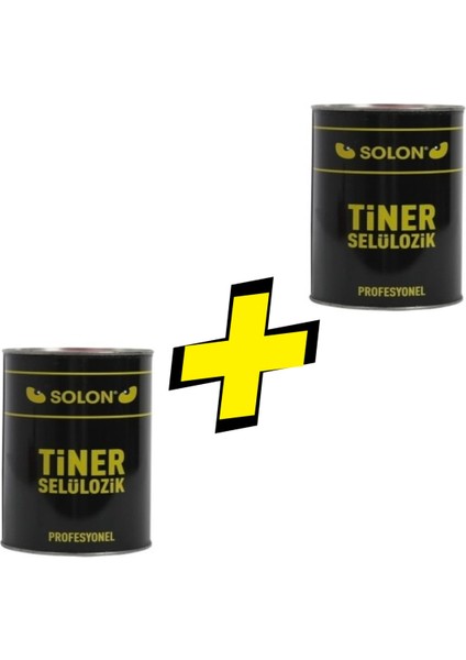 Selülozik Tiner 350 Ml. 2 Adet