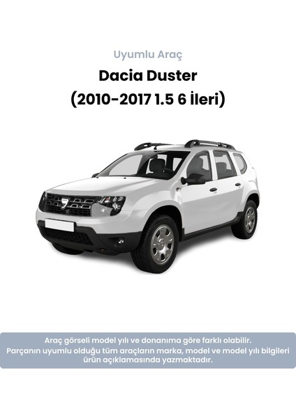 Dacia Duster Bilyasız Debriyaj Seti (2010-2017 1.5 6 Ileri) Mapa