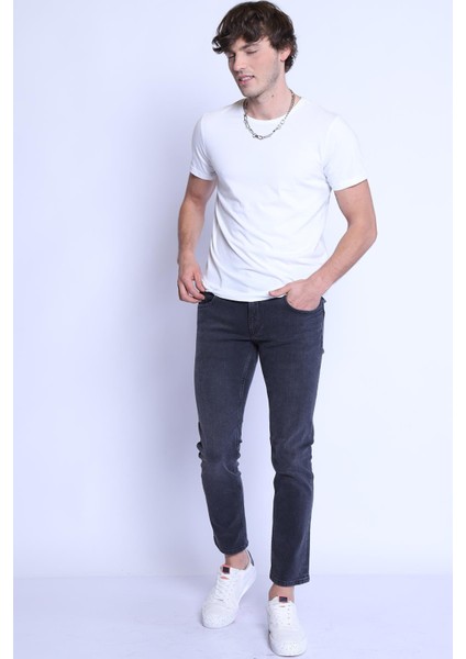 Ets 1828 Düz Renk Bisiklet Yaka Erkek T-Shirt fiyatları