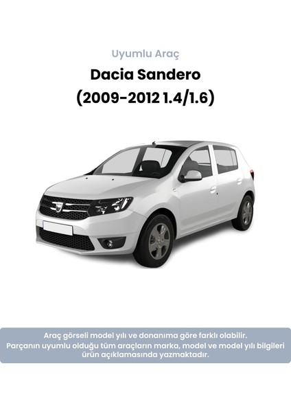 Dacia Sandero Bilyasız Debriyaj Seti (2009-2012 1.4/1.6) Mapa