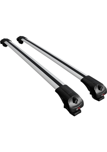 Renault Duster (Hm) 2018 ve Sonrası ile Uyumlu Ace-1 Ara Atkı Tavan Barı Gri 2 Adet