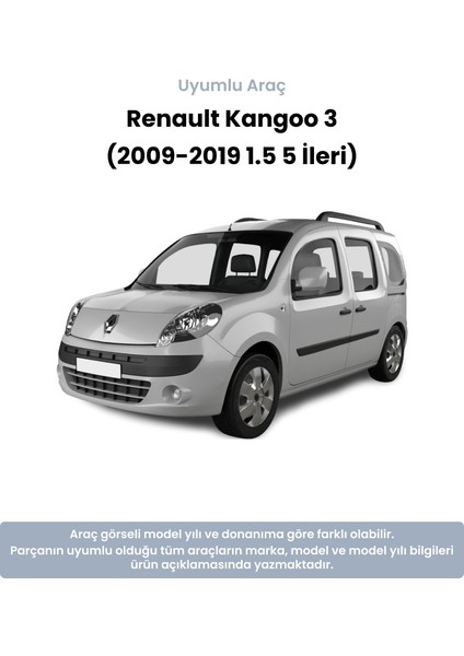 Renault Kangoo 3 Bilyasız Debriyaj Seti (2009-2019 1.5 5 Ileri) Mais