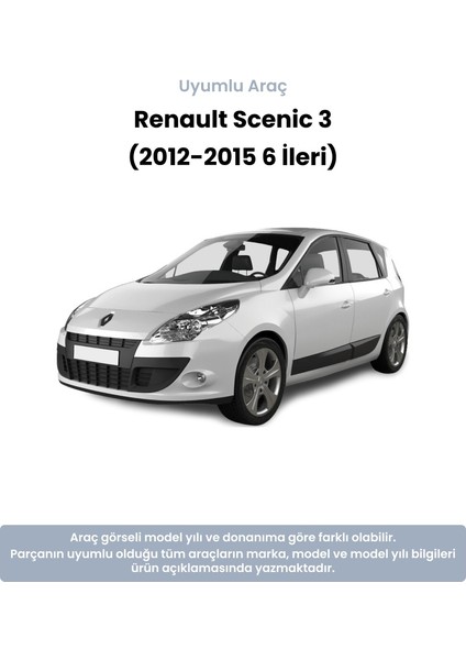 Renault Scenic 3 Bilyasız Debriyaj Seti (2012-2015 6 Ileri) Aisin