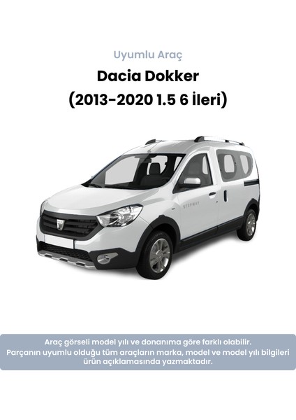 Dacia Dokker Bilyasız Debriyaj Seti (2013-2020 1.5 6 Ileri) Aisin
