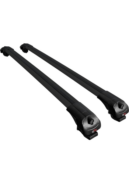 Nissan NP300 (D23) 2015 ve Sonrası ile Uyumlu Ace-1 Ara Atkı Tavan Barı Siyah 2 Adet