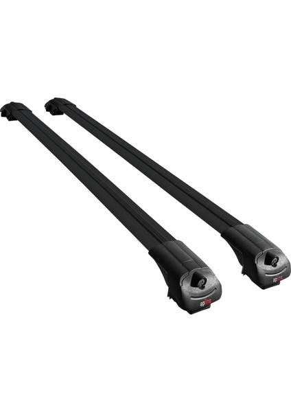 Toyota Land Cruiser (J300) 2022 ve Sonrası ile Uyumlu Ace-1 Ara Atkı Tavan Barı Siyah 2 Adet