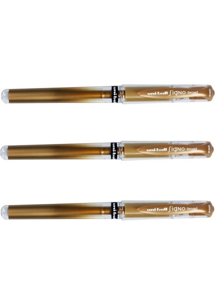 Uniball. Uniball Signo Broad ( 1.0 ) Imza Kalemi Üçlü Bronz
