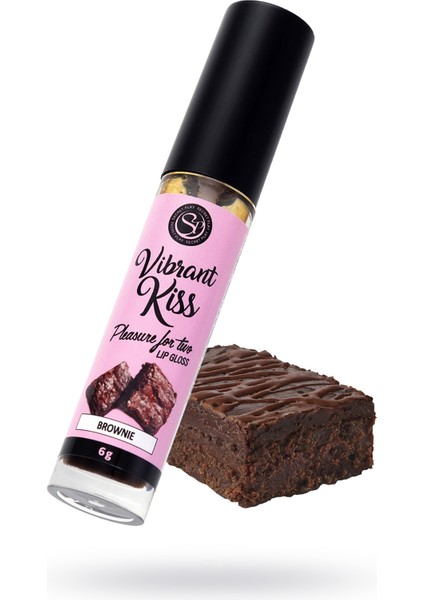Çikolatalı Kurabiye Aromalı Dudak Parlatıcısı, 6 gr Dudak Parlatıcısı Brownie
