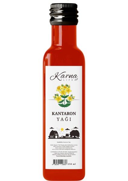Sarı Kantaron Yağı Saf ve Doğal 250 ml