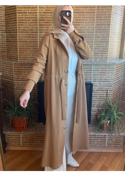 Loreen Fashion Marka Camel Tesettür Kap