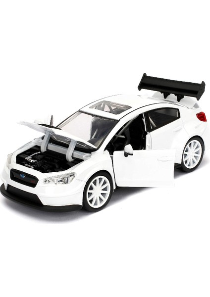 Fast & Furious Hızlı ve Öfkeli Mr. Little Nobody's Subaru Wrx Stı Die - Cast Metal 1:24