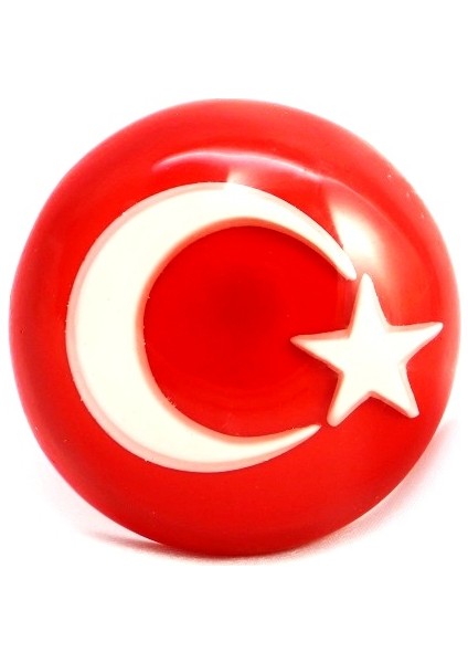 Türk Bayrağı Kaliteli Etiket Panjur Arması 3 Boyutlu Vidalı Arma (459478390)