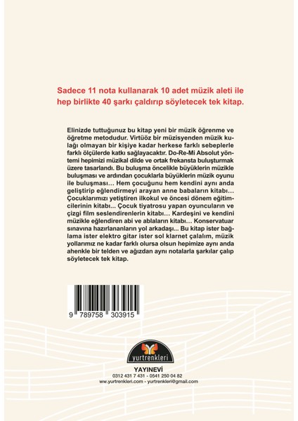 Do-Re-Mi Absolut (Ciltli) - Togay Şenalp