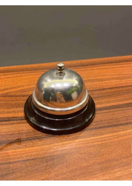 Hotel Resepsiyon Görevli Çağırma Zili - Restoran Şef Zili - 8.5 cm