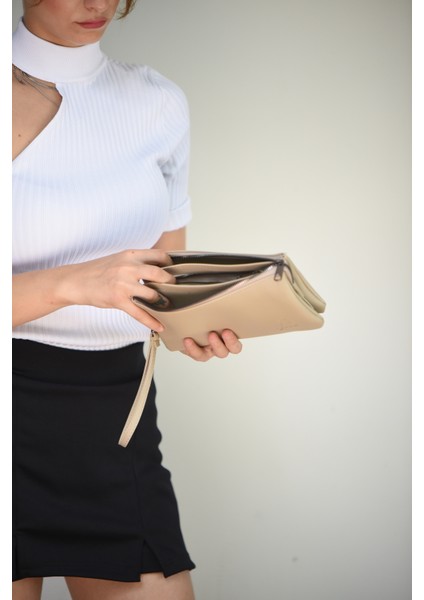 Jara Shira Kadın Orijinal Ayarlanabilir Askılı Portföy, Clutch, El ve Omuz Çantası
