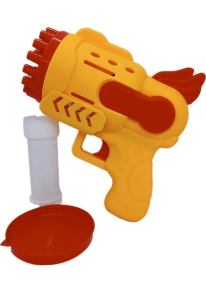 Pilli Işıklı Köpük Tabancası - Sarı fiyatları