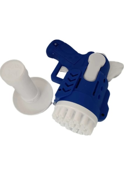 Pilli Işıklı Köpük Tabancası - Mavi fırsatları