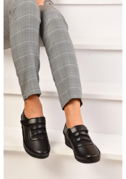 Kadın Siyah Klasik Ayakkabı Ortopedik Anne Ayakkabısı Anne Babet Ayakkabı Anne Kadın Günlük Ayakkabı fiyatları