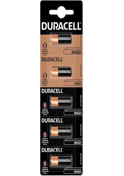 MN21 23A 12V Kumanda Pili 5'li Paket