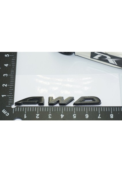 Awd Bagaj Siyah Abs 3m 3D Yazı Logo Subaru Ile Uyumlu fırsatları