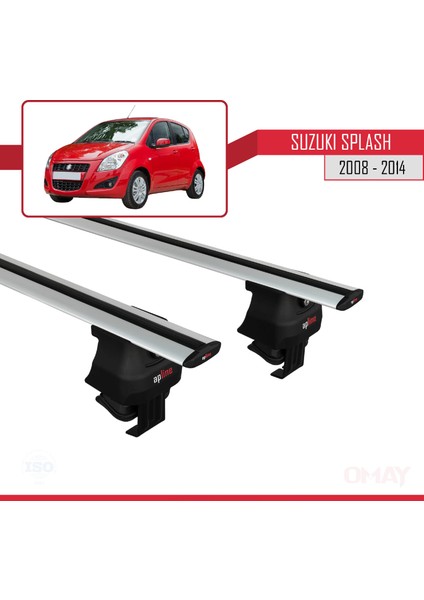 Suzuki Splash 2008-2014 Arası ile Uyumlu Ace-4 Ara Atkı Tavan Barı Gri 2 Adet modelleri