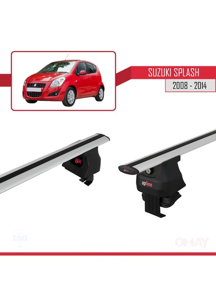 Suzuki Splash 2008-2014 Arası ile Uyumlu Ace-4 Ara Atkı Tavan Barı Gri 2 Adet fırsatları