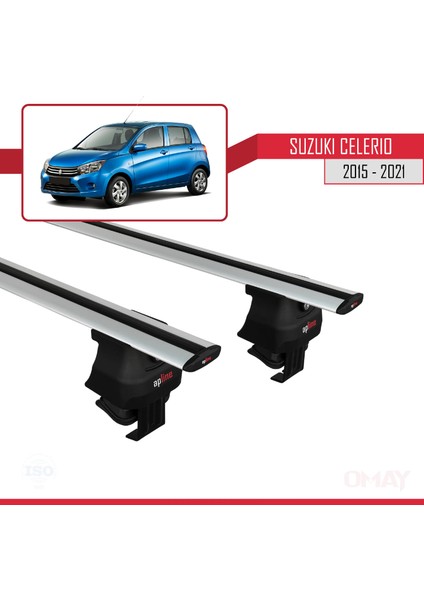 Suzuki Celerio 2015-2021 Arası ile Uyumlu Ace-4 Ara Atkı Tavan Barı Gri 2 Adet modelleri