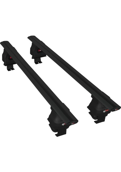 Renault Megane Iv Grand Coupé 2016-2023 Arası ile Uyumlu Ace-4 Ara Atkı Tavan Barı Siyah 2 Adet