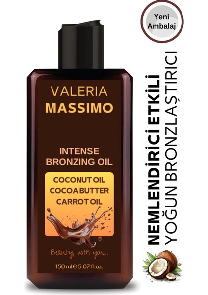 Yoğun Bronzlaştırıcı Yağ 150 ml